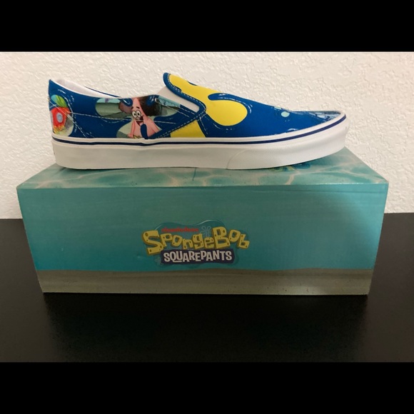 New Host Pick New Mens SpongeBob Vans Collaboration Size 10 11.5 Sneakers Shoes - Picture 13 of 16